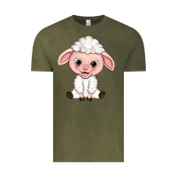 Cartoon Lamb Vintage Tee | Teevron