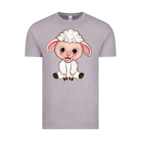 Vintage Zinc Cartoon Lamb Vintage Tee - HowdyJamesFarm