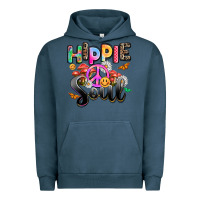 Pigment Midnight Navy hippie soul Urban Hoodie - AdoDesignShop