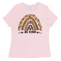 Bubblegum Pink Be Kind Rainbow Ladies Tee - Bettercallsaul