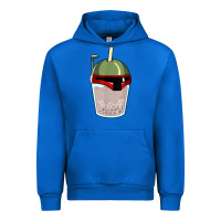 Cobalt bubble fett boba tea funny sci fi pun pearl milk tea gift t shirt Urban Hoodie - minhPixels