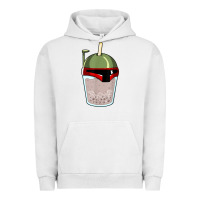 Pigment Lunar Rock bubble fett boba tea funny sci fi pun pearl milk tea gift t shirt Urban Hoodie - minhPixels