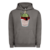 Pigment Tornado bubble fett boba tea funny sci fi pun pearl milk tea gift t shirt Urban Hoodie - minhPixels