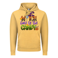Vintage Mustard witch way to the candy Vintage Hoodie - CowGirlArtShop