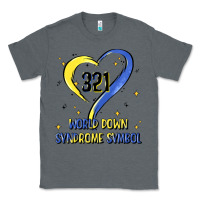 Charcoal Heather world down syndrome symbol Classic Tee - Artiststas
