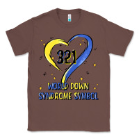 Chestnut world down syndrome symbol Classic Tee - Artiststas