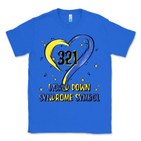 True Royal world down syndrome symbol Classic Tee - Artiststas