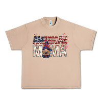 Burro American mama with gnome Mother's Day Urban Heavy Tee - HowdyJamesFarm