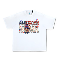 White American mama with gnome Mother's Day Urban Heavy Tee - HowdyJamesFarm