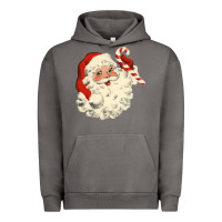 Pigment Tornado santa vintage face Urban Hoodie - minhPixels