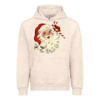Sandshell santa vintage face Urban Hoodie - minhPixels