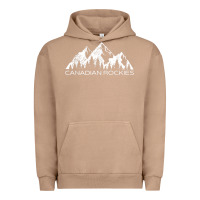 Pigment Burro Canadian Rockies Gift Canada Rocky Mountains Souvenir Urban Hoodie - minhPixels