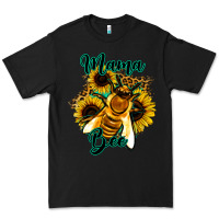 Black Leopard Sunflower Western Mama Bee Premium Tee - Bettercallsaul