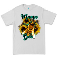 Leopard Sunflower Western Mama Bee Premium Tee | Teevron