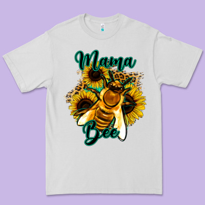 Leopard Sunflower Western Mama Bee Premium Tee Designed By Bettercallsaul