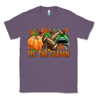 Lavender Tis' the season Football green helmet Classic Tee - NancyCooperArtShop