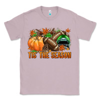 Lilac Tis' the season Football green helmet Classic Tee - NancyCooperArtShop