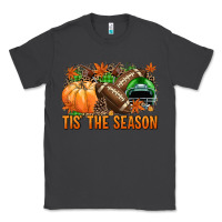 Smoke Tis' the season Football green helmet Classic Tee - NancyCooperArtShop