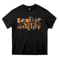 Black Sweather Weather Heavy Core Tee - LillyAllenDesigns