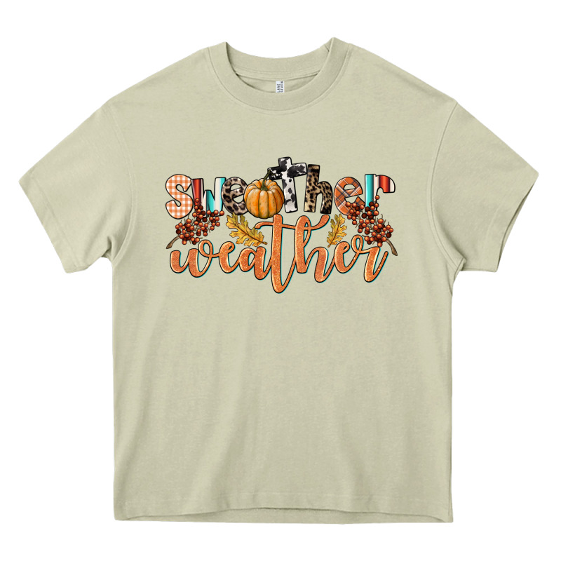 Sweather Weather Heavy Core Tee by LillyAllenDesigns | Teevron