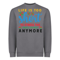 Storm life is too to stress the small things anymo Heavyweight Sweatshirt - CowhideDigitalArt