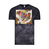Cloud Black retro baseball with leopard Vintage Tee - TumblerDesignByShophia