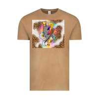 Vintage Camel retro baseball with leopard Vintage Tee - TumblerDesignByShophia