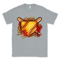 Heather Grey softball home plate Classic Tee - Jasminsmagicworld