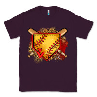Plum softball home plate Classic Tee - Jasminsmagicworld