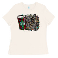 Bone I Run on Coffee and Christmas Cheer Ladies Tee - Bettercallsaul