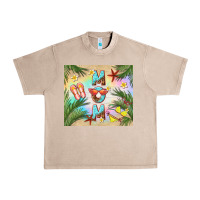 French Oak summer mom Urban Heavy Tee - TumblerDesignByShophia