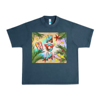 Midnight Navy summer mom Urban Heavy Tee - TumblerDesignByShophia