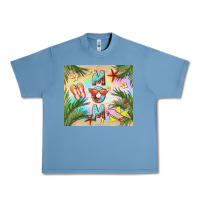 Pebble Blue summer mom Urban Heavy Tee - TumblerDesignByShophia