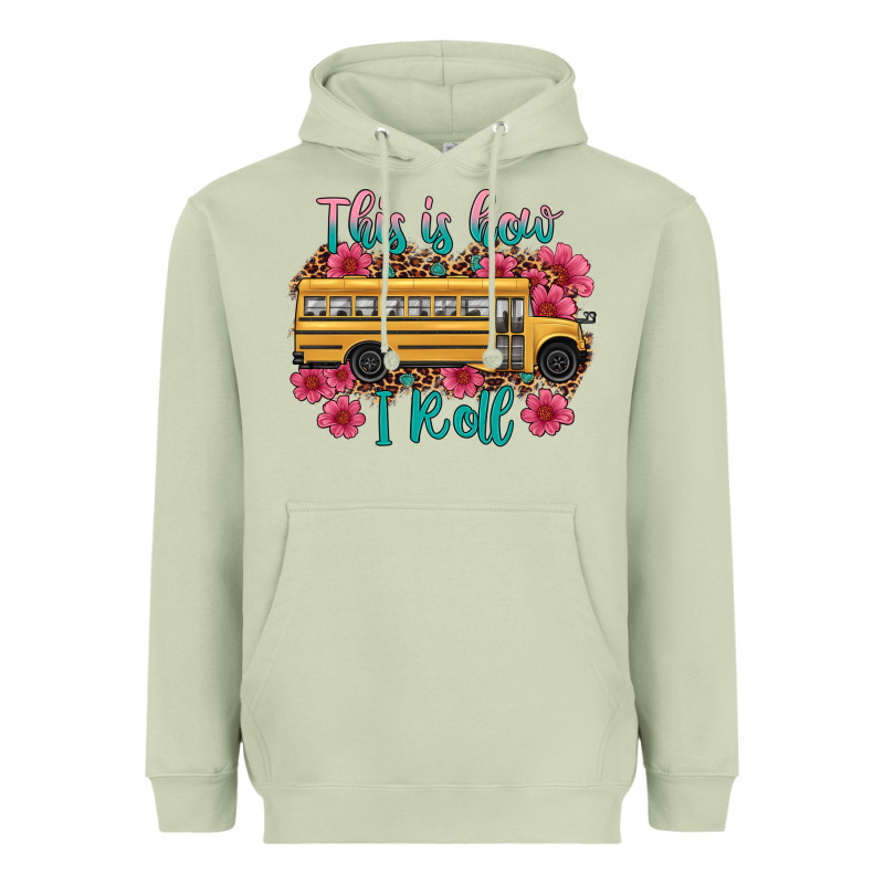 This Is How I Roll School Bus Heavyweight Hoodie by Artiststas | Teevron