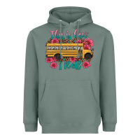 Sage this is how i roll school bus Heavyweight Hoodie - Artiststas