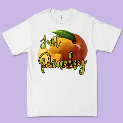 Just Peachy Premium Tee Designed By Bettercallsaul