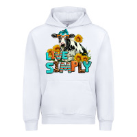 White live simply Urban Hoodie - AdoDesignShop