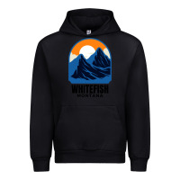 Black Whitefish MT Urban Hoodie - minhPixels
