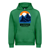 Emerald Whitefish MT Urban Hoodie - minhPixels
