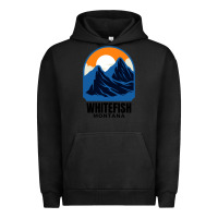 Pigment Black Whitefish MT Urban Hoodie - minhPixels