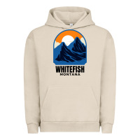 Pigment French Oak Whitefish MT Urban Hoodie - minhPixels