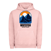 Pigment Salmon Whitefish MT Urban Hoodie - minhPixels