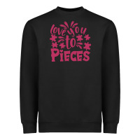 Love You To Pieces Heavyweight Sweatshirt | Teevron
