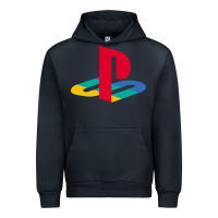 Navy play station Urban Hoodie - minhPixels