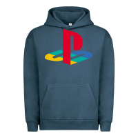 Pigment Midnight Navy play station Urban Hoodie - minhPixels