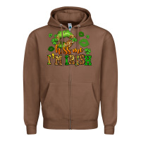 Chestnut kiss me im irish st patricks lip stain Zipper Hoodie - LillyAllenDesigns