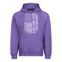 Tulip Father's Day Best Dad Ever American Flag Urban Hoodie - minhPixels