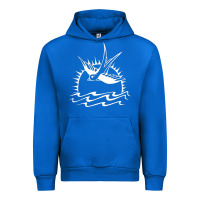 Cobalt Captain Jack Sparrow Tattoo WHITE Urban Hoodie - minhPixels
