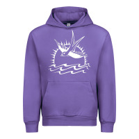 Tulip Captain Jack Sparrow Tattoo WHITE Urban Hoodie - minhPixels