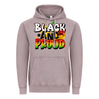 Vintage Zinc black and proud Vintage Hoodie - CowGirlArtShop